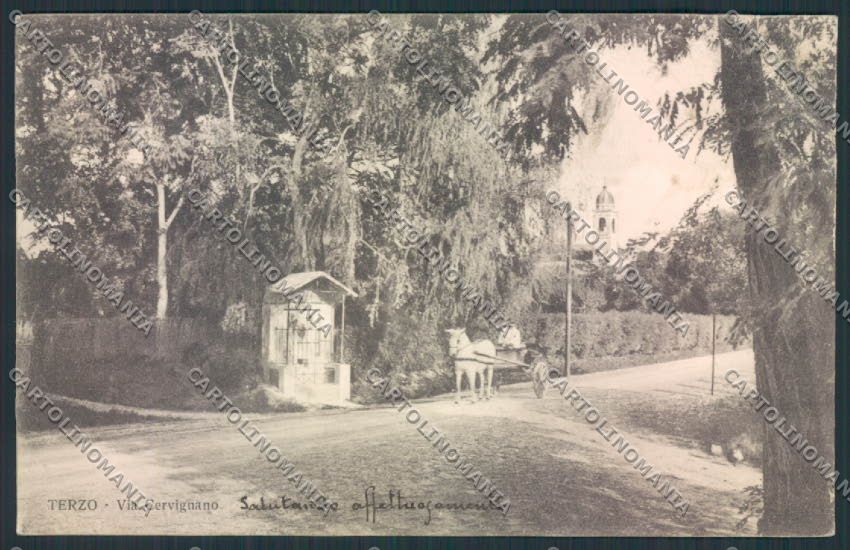 Udine Terzo PIEGA cartolina MQ3357 – fronte