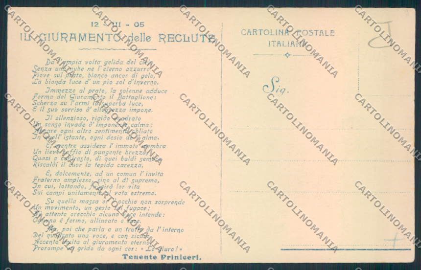 Udine Palmanova cartolina MQ3361 – retro