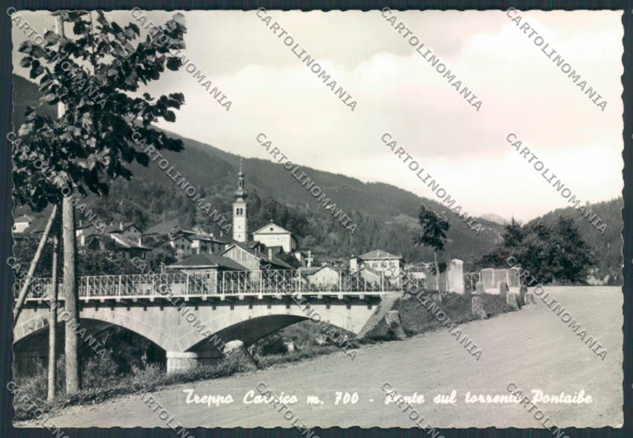 Udine Treppo Carnico Foto FG cartolina MQ3380 – fronte