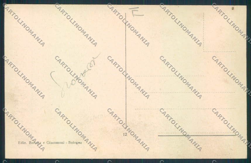 Bologna Littoriale SCOLLATA cartolina MQ3402 – retro
