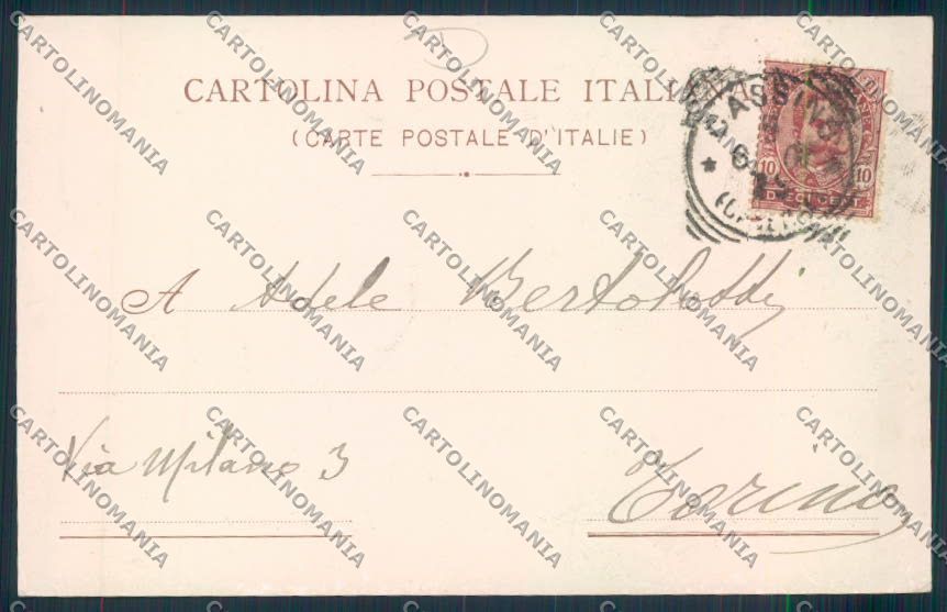 Frosinone Montecassino cartolina MQ3494 – retro