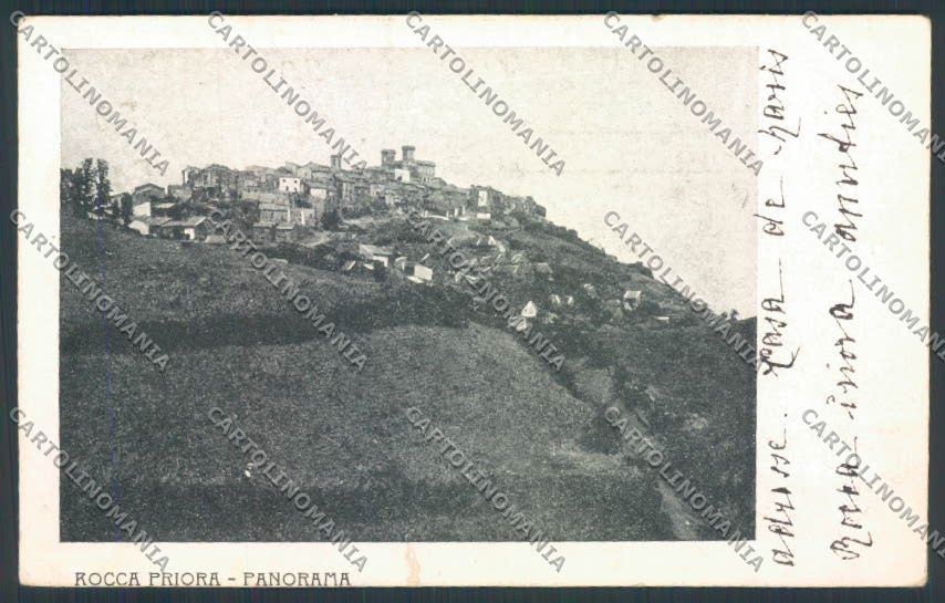 Roma Rocca Priora STRAPPO cartolina MQ3501 – fronte