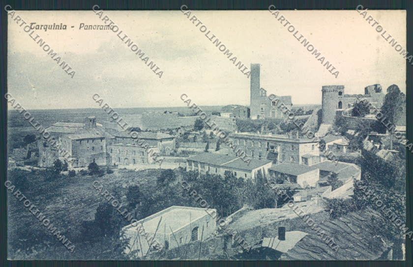 Viterbo Tarquinia cartolina MQ3505 – fronte