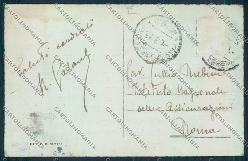 Roma Palombara Sabina UMIDITA' cartolina MQ3515 – retro