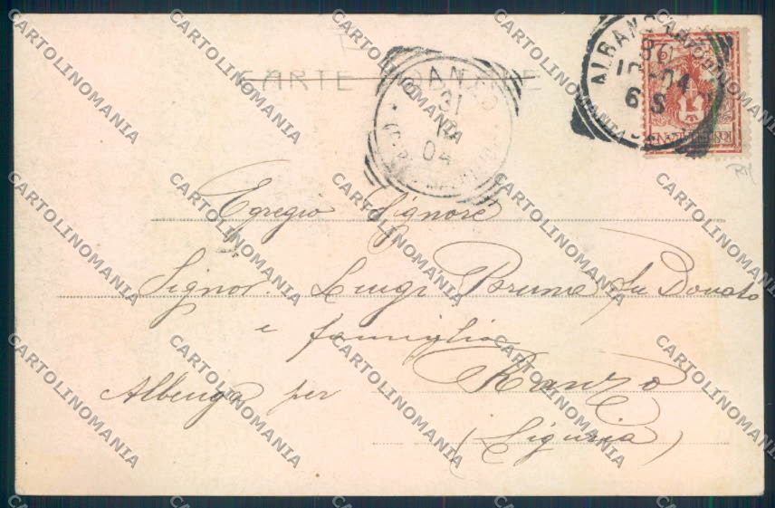 Roma Ariccia cartolina MQ3517 – retro