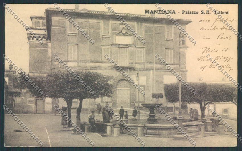 Roma Manziana cartolina MQ3560 – fronte