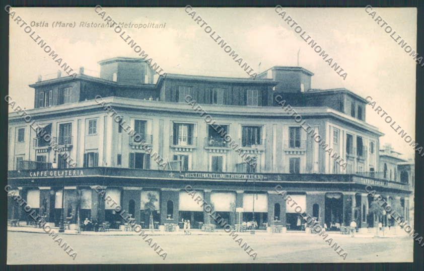 Roma Ostia cartolina MQ3568 – fronte