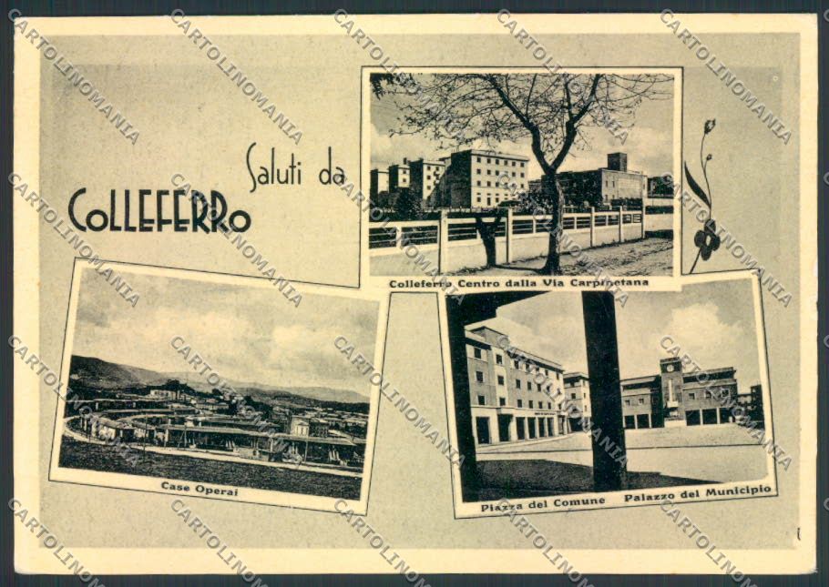 Roma Colleferro FG cartolina MQ3591 – fronte