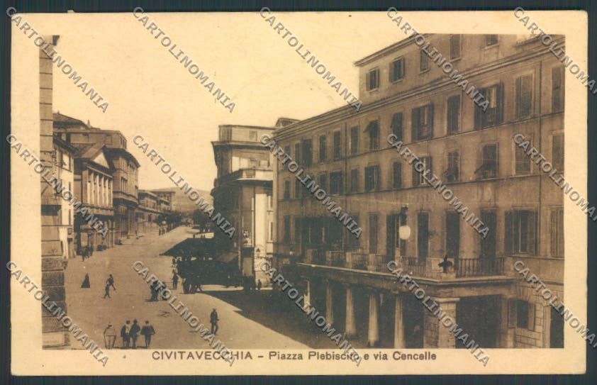 Roma Civitavecchia cartolina MQ3599 – fronte