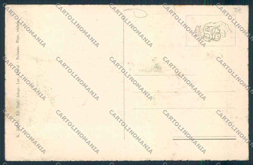 Bolzano Colle Isarco cartolina MQ3632 – retro