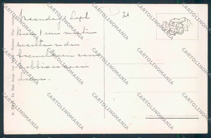 Bolzano San Candido cartolina MQ3642 – retro