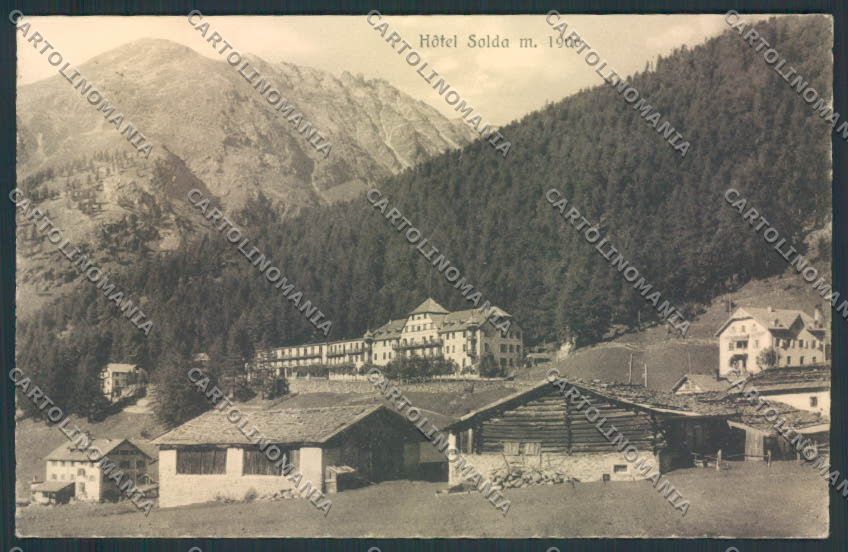 Bolzano Solda cartolina MQ3648 – fronte
