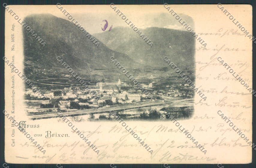 Bolzano Bressanone Brixen cartolina MQ3669 – fronte