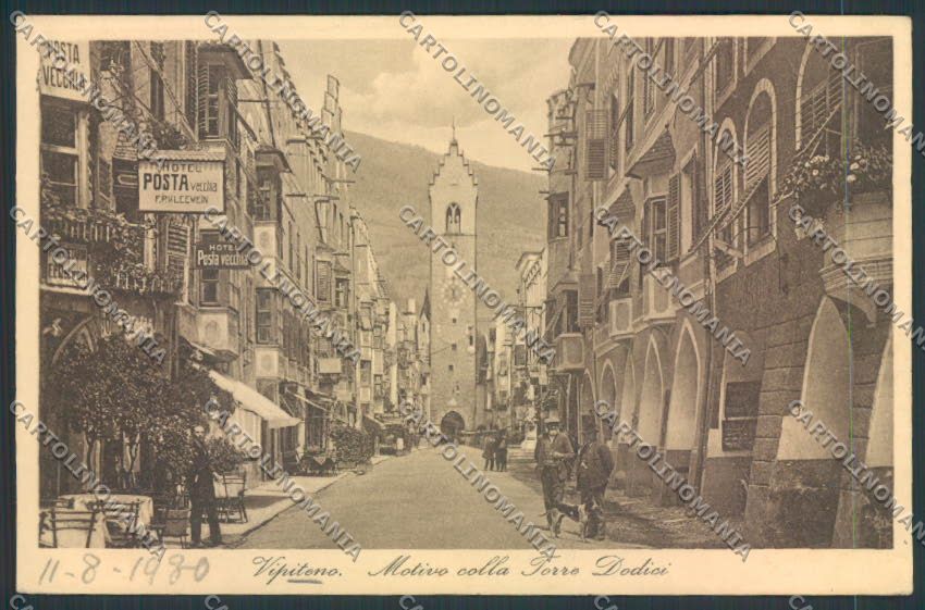 Bolzano Vipiteno SCOLLATA cartolina MQ3676 – fronte