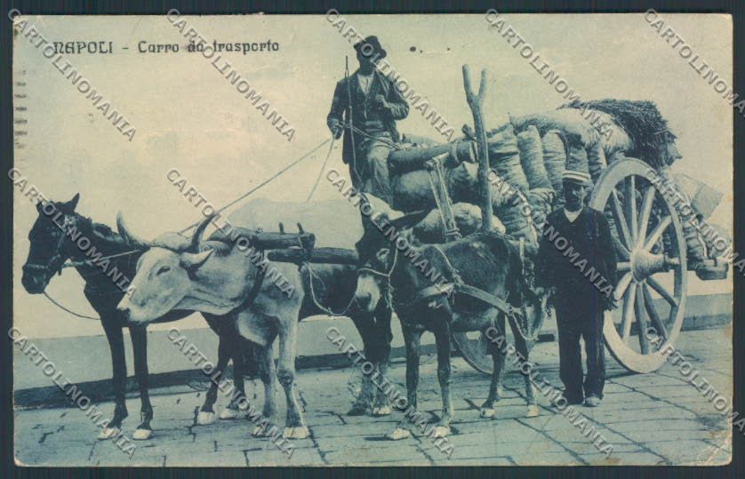 Napoli Costumi cartolina MQ3707 – fronte