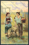Roma Costumi cartolina MQ3715 – fronte