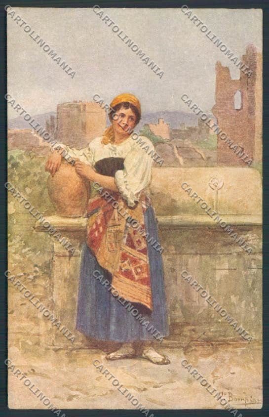 Roma Costumi cartolina MQ3716 – fronte