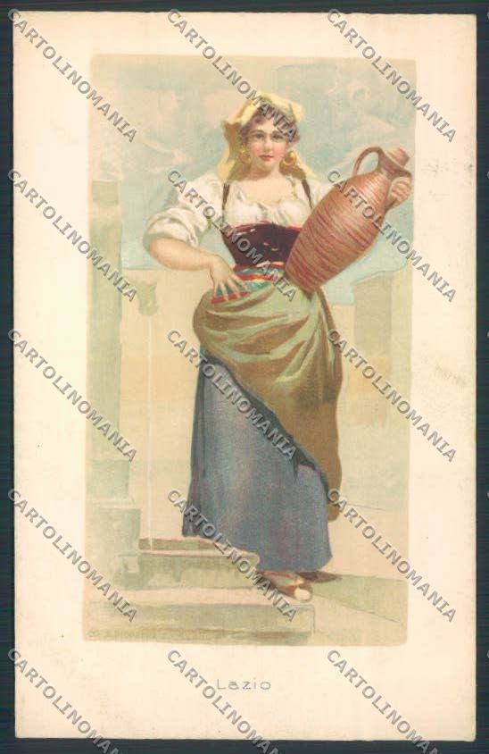 Roma Costumi cartolina MQ3720 – fronte