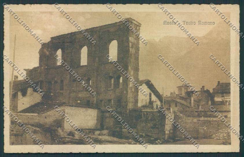 Aosta città cartolina MQ3726 – fronte