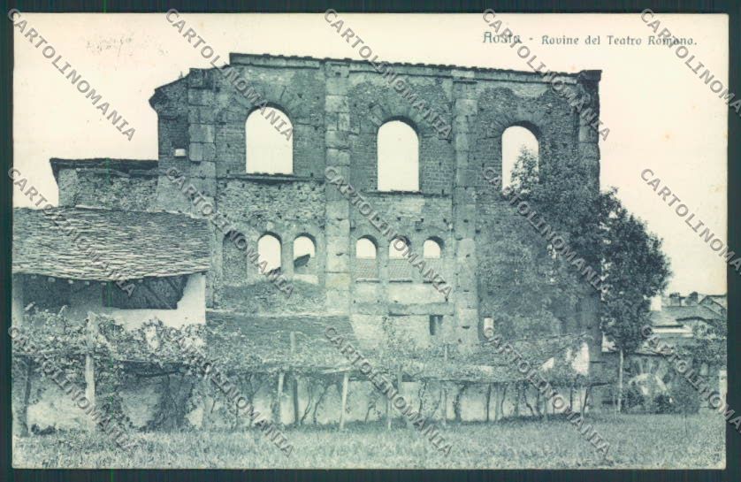 Aosta città cartolina MQ3743 – fronte