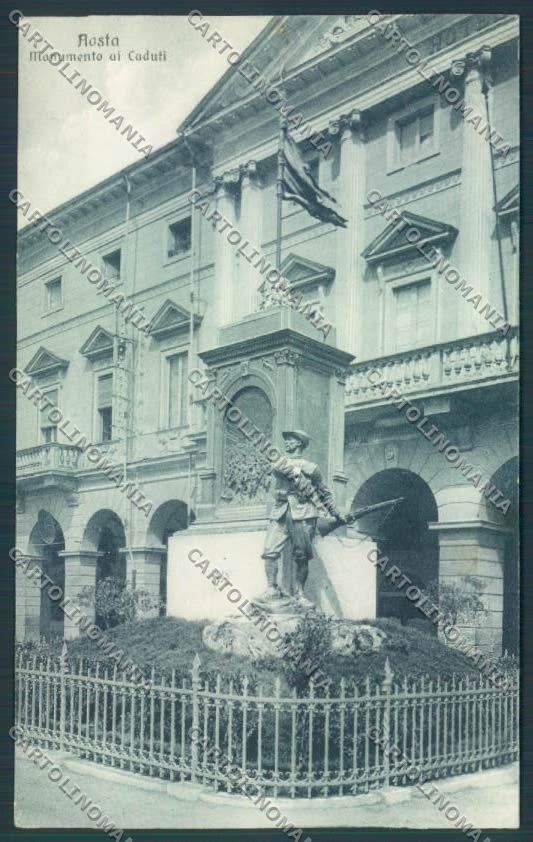 Aosta città cartolina MQ3756 – fronte