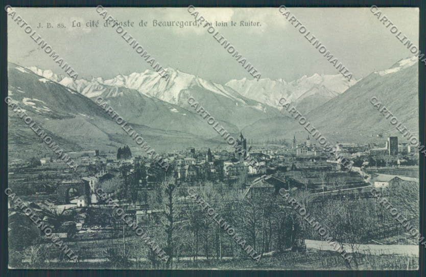Aosta città cartolina MQ3761 – fronte