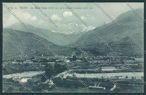 Aosta città cartolina MQ3763 – fronte