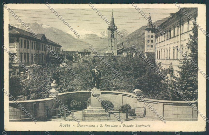 Aosta città cartolina MQ3769 – fronte
