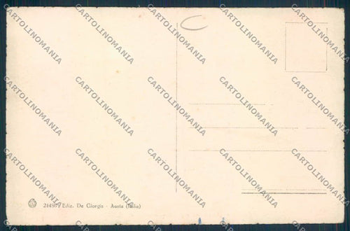 Aosta città cartolina MQ3769 – retro