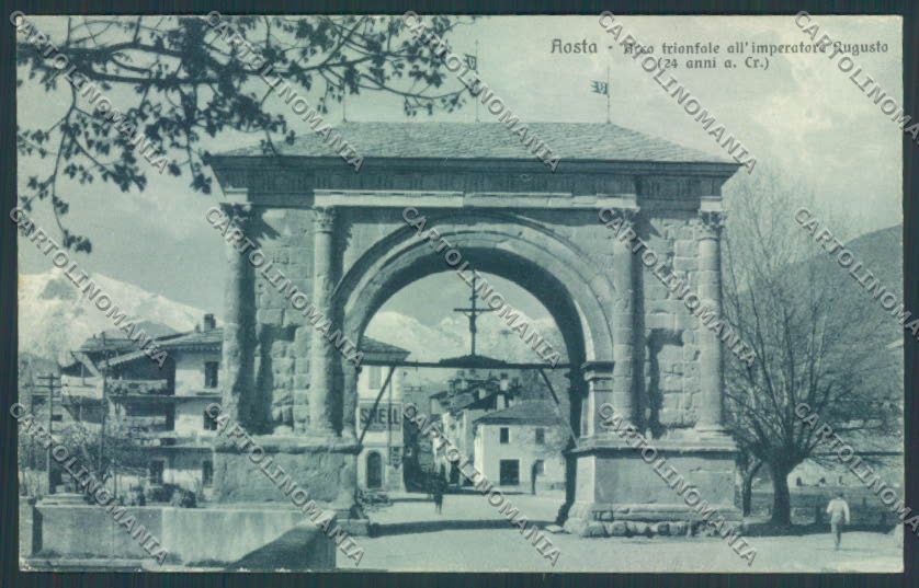 Aosta città cartolina MQ3770 – fronte