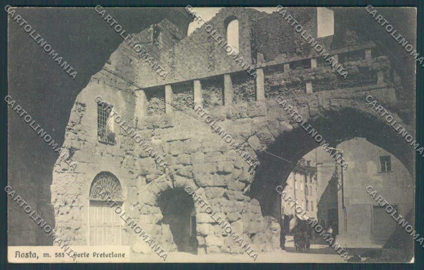 Aosta città cartolina MQ3771 – fronte