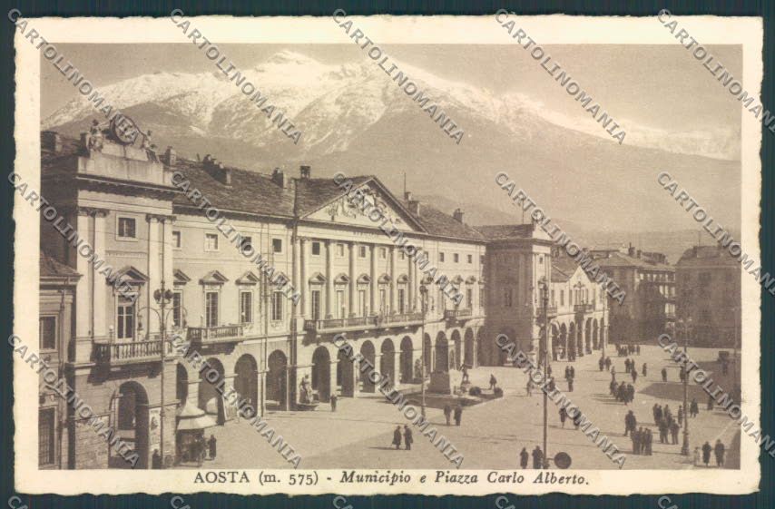 Aosta città cartolina MQ3778 – fronte