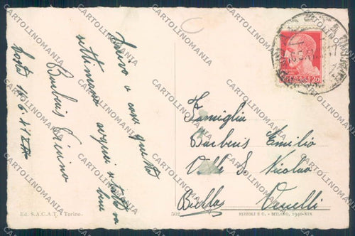 Aosta città cartolina MQ3778 – retro