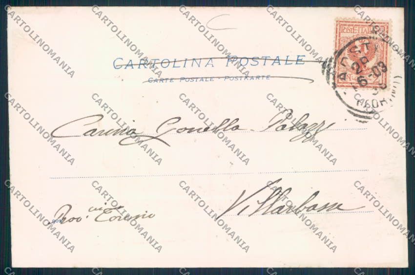 Aosta città cartolina MQ3779 – retro