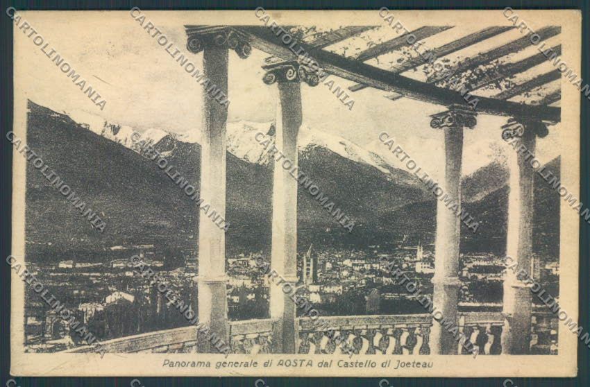 Aosta città cartolina MQ3786 – fronte