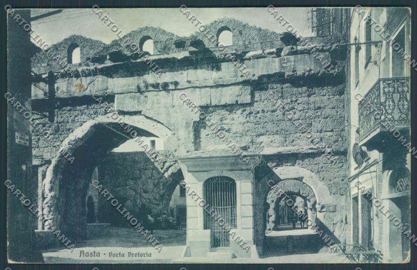 Aosta città cartolina MQ3789 – fronte
