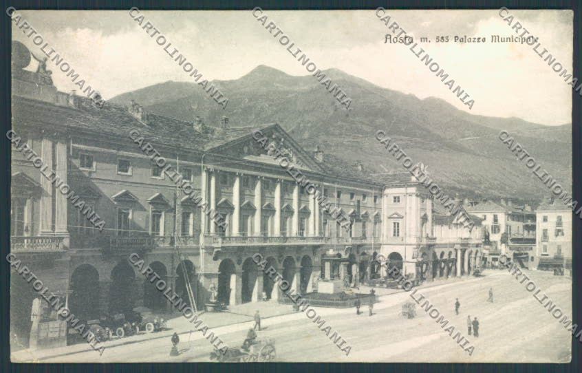 Aosta città cartolina MQ3791 – fronte