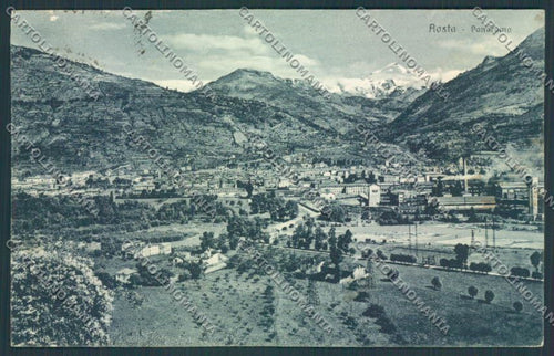 Aosta città cartolina MQ3797 – fronte