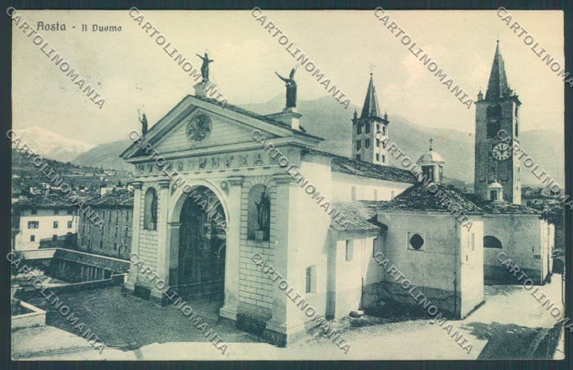 Aosta città cartolina MQ3810 – fronte