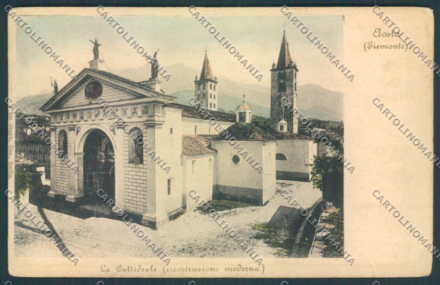Aosta città cartolina MQ3816 – fronte