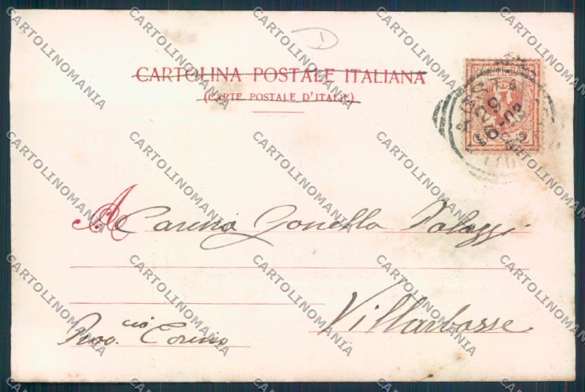 Aosta città cartolina MQ3817 – retro