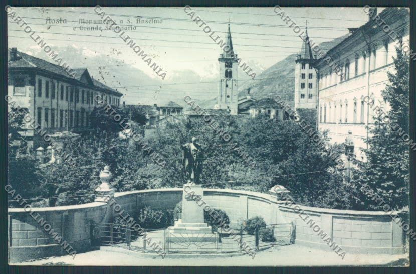 Aosta città cartolina MQ3819 – fronte