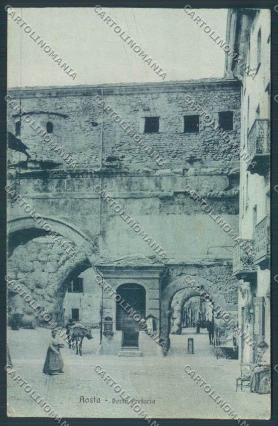 Aosta città cartolina MQ3821 – fronte
