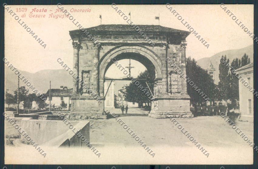 Aosta città cartolina MQ3826 – fronte