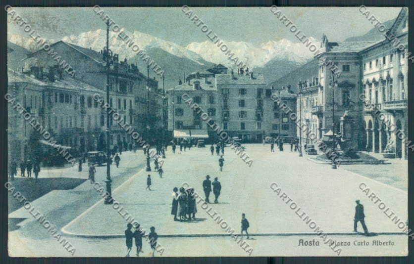 Aosta città cartolina MQ3828 – fronte