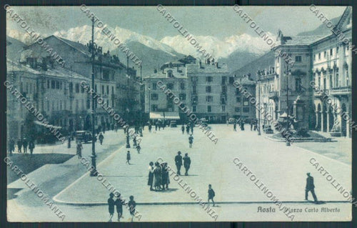 Aosta città cartolina MQ3828 – fronte