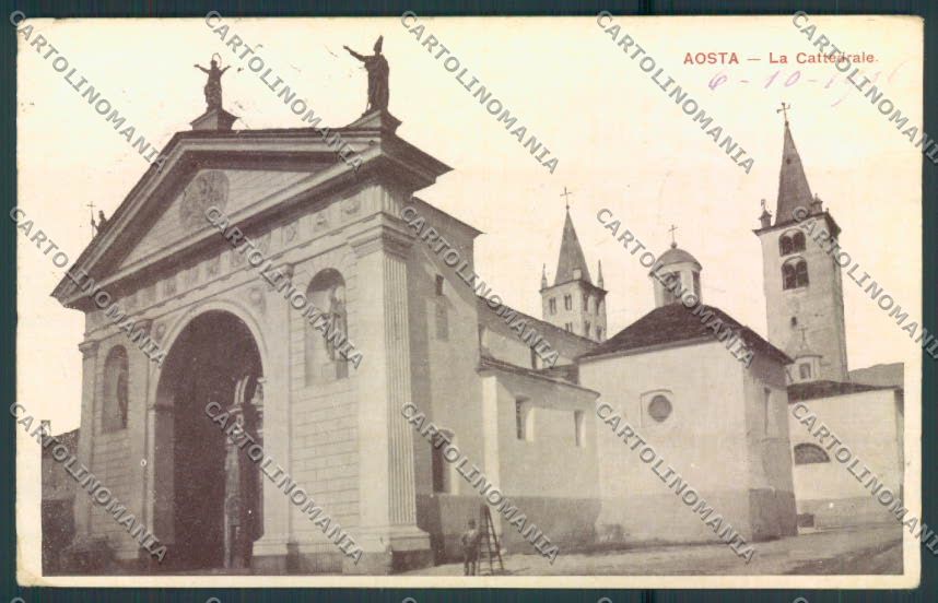 Aosta città cartolina MQ3832 – fronte