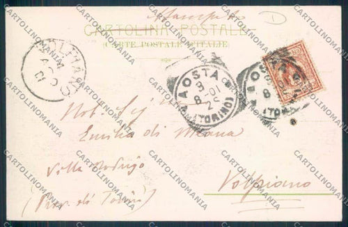 Aosta città cartolina MQ3837 – retro