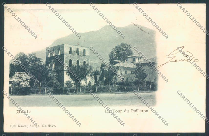 Aosta città cartolina MQ3844 – fronte