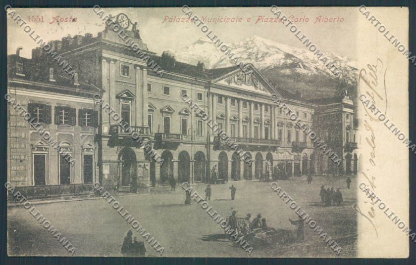 Aosta città cartolina MQ3846 – fronte